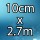 10cm x 2.7m  + 1,87 RON 