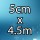 5cm x 4.5m   + 7,50 RON 