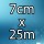 7cm x 25m  + 20,60 RON 