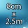 8cm x 2.5m  + 23,74 RON 