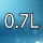 0.7L  + 0,83 RON 