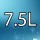 7.5L  + 11,07 RON 