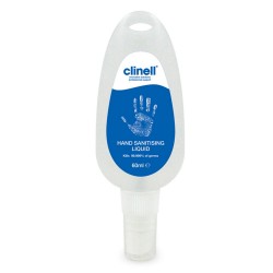 Clinell Spray dezinfectant pentru maini pe baza de alcool (75%), cu spectru virucid, spray 60ml